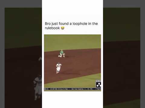 Bro Found A Loophole 🔥 #baseball #baseballshorts #mlbshorts #shorts