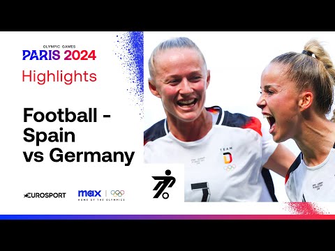 Germany take BRONZE from Spain in the Women's football 🏆 | #Paris2024 Highlights