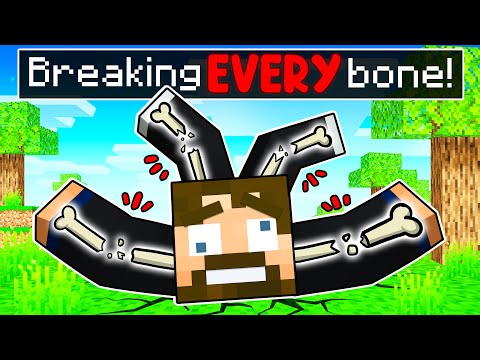 Breaking Every Bone in Minecraft