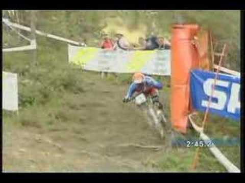 Fabien Barel winning at Livigno