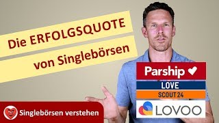 Studie zur Erfolgsquote von Singlebörsen - PARSHIP vs. LOVOO & Co.