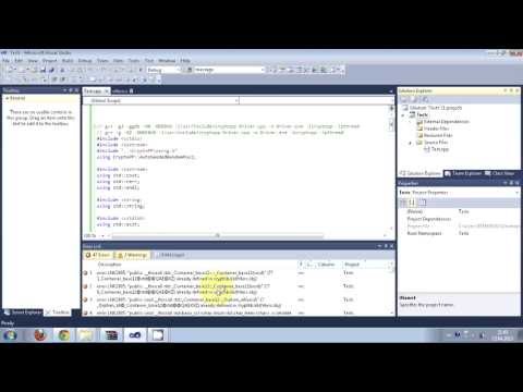 Compiling Crypto library into the Microsoft Visual C Environment Running Sample program
