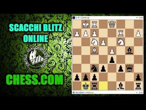 SCACCHI Partite Online 50 - chess.com - Inchiodatura a Fondo Perduto - LIVE