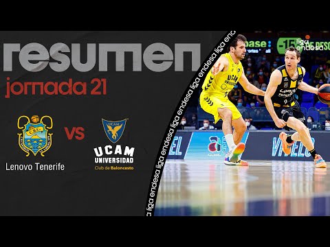 Lenovo Tenerife - UCAM  Murcia (87-71) RESUMEN | Liga Endesa 2012-22