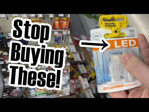 LED replacement bulbs for cars are bad and you shouldn't use them.