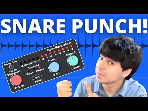 Why Your Snare Drum Doesn't Sound Fat & Punchy (Try This!)
