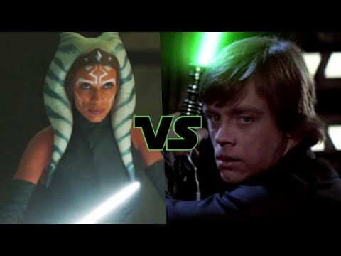 Luke Skywalker VS Ahsoka Tano - Versus Series