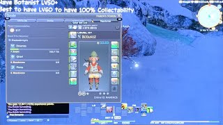TROPHY GUIDE - Living off the Land - Farming / Gathering 8000 Collectibles with Botanist - FFXIV-PS5