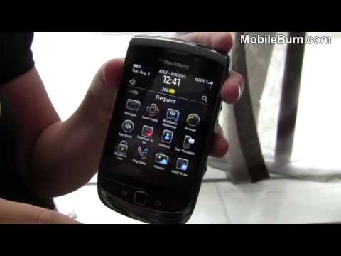 RIM BlackBerry Torch 9800 demo