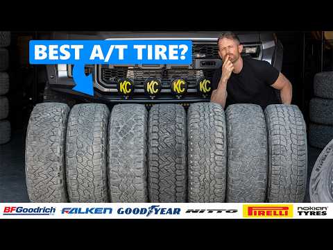 I Tested 8 Of the BEST All Terrain Tires in the Dry, Wet, Snow and Dirt!