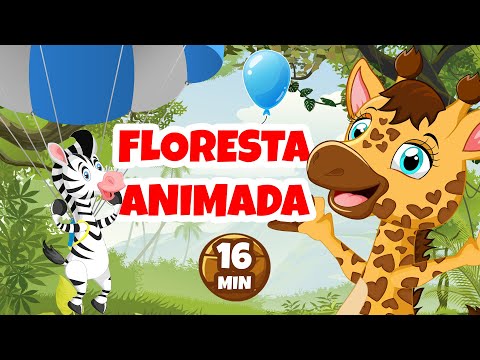 Floresta Animada da Giramille - 16 min | Desenho Animado Musical