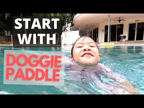 Teach Doggie Paddle To A Child [Basic Skill]