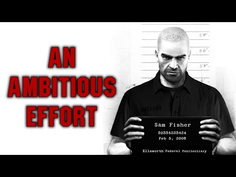 Splinter Cell: Double Agent - An Ambitious Effort