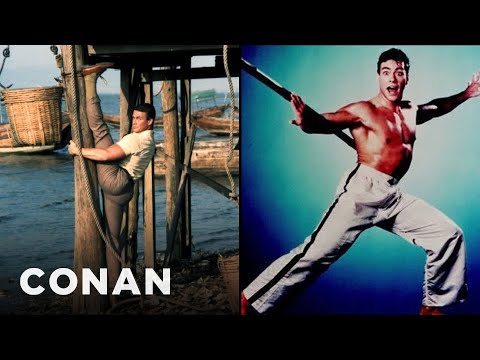 Jean-Claude Van Damme Knows How To Take A Publicity Photo | CONAN on TBS