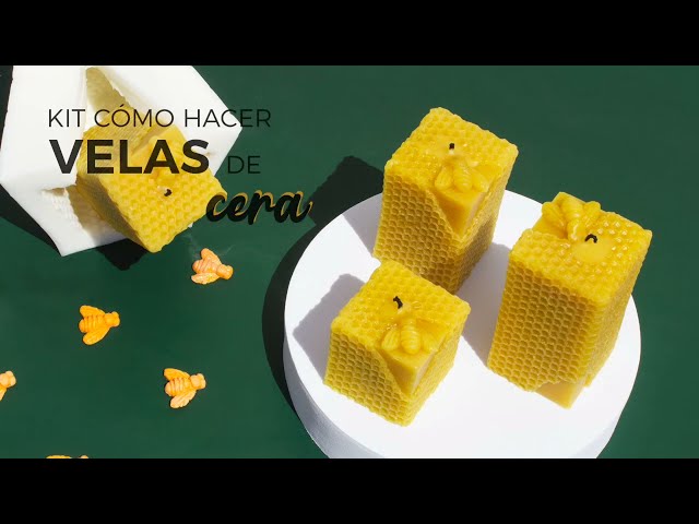 Vídeo relacionado con BeesWax World - Velas de cera de abejas hechas a mano, velas de cera natural con mecha de algodón, 100% cera de abejas, decorativas y sostenibles, diseños de signos del zodiaco a elegir (Cáncer)