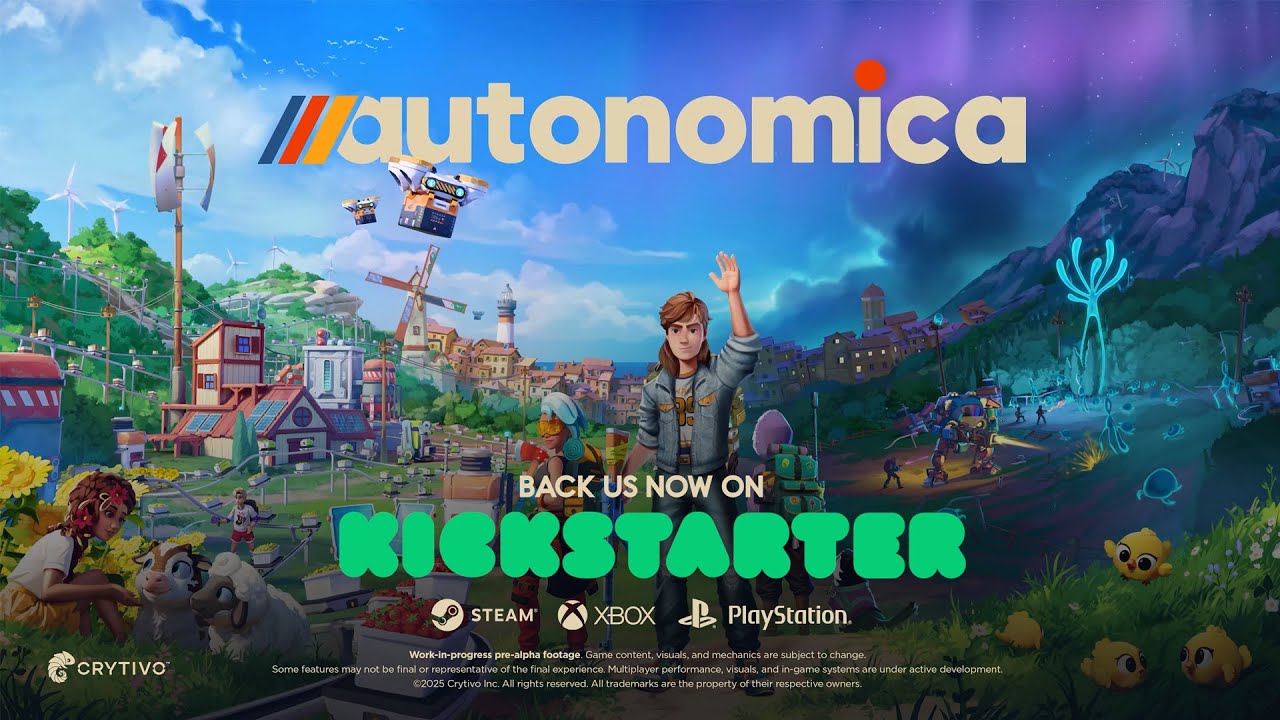 Autonomica - Official Kickstarter Gameplay Trailer - YouTube