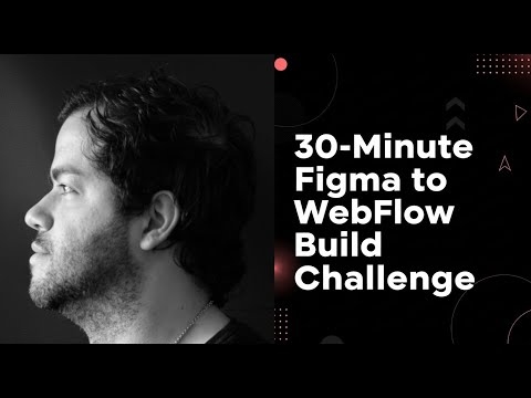 30-Minute Figma to Webflow Speed Build Challenge (Live Process)