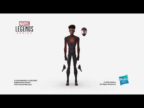 Marvel Legends Series Spider-Man: Across the Spider-Verse (Part One) Miles Morales 6-inch Action Figure, 3 Accessories thumbnail