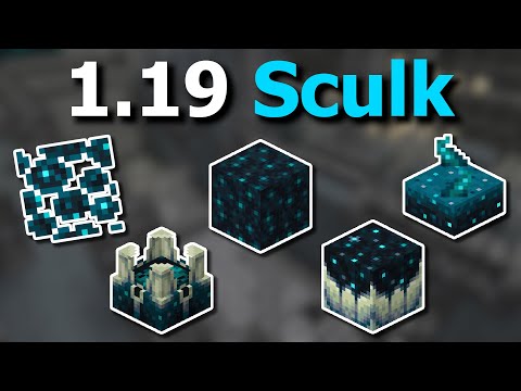 Eyecraftmc - Everything About The New SCULK BLOCKS in Minecraft 1.19 | Shrieker, Sensor, Catalyst, Vein, Block