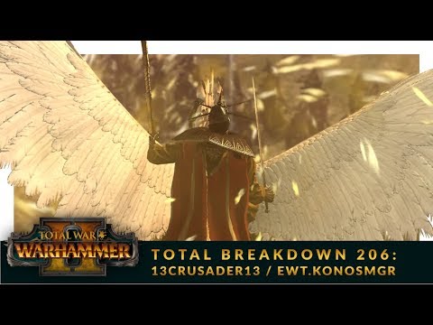 Total Breakdown 206 (WH2) - Dark Elves vs Empire - Warhammer 2 Online Battle
