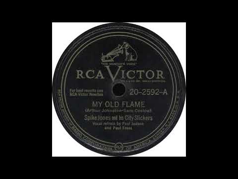 RCA Victor 20 2592 A - My Old Flame - Spike Jones