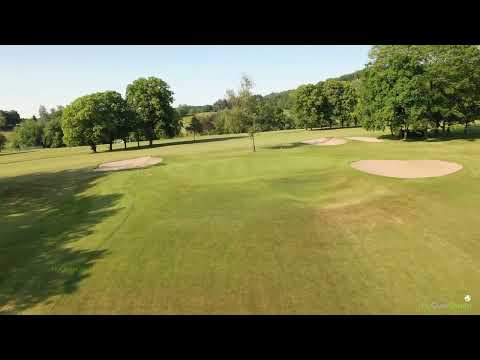Golf De Vittel Ermitage - drone aerial video - Mont Saint-Jean - hole#01