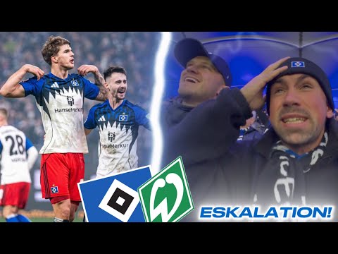 BRUTAL NORTH DERBY 💥 HSV BEATS WERDER BREMEN 🔥 5 GOALS INSANE, LOTS OF PYRO-ACTION & AMAZING CHOR...