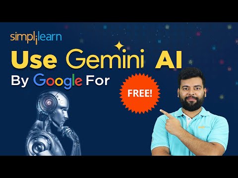 How To Use Google Gemini AI For FREE | Gemini AI Tutorial For Beginners | Simplilearn