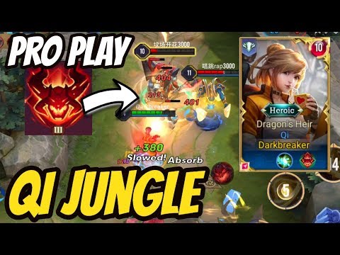 QI JUNGLE PRO GAMEPLAY  | AoV | 傳說對決 | RoV | Liên Quân Mobile