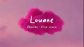 Louane - Désolée (VIZE Remix) (Official Audio)