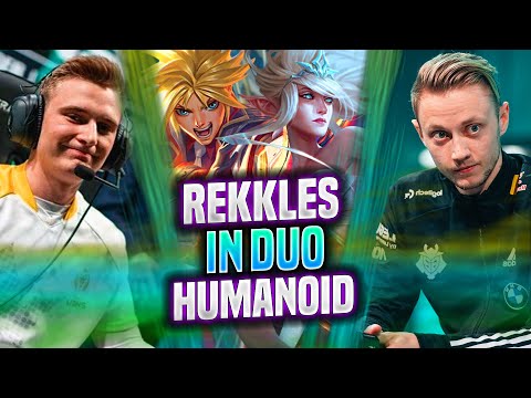 REKKLES TRIES SOME JANNA IN DUO WITH HUMANOID! - KC Rekkles Plays Janna Support vs Sona! |