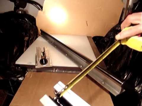 THOMPMSON TWEEN SUPER PILLOW BLOCKS OPN WITH ROD 1" X 36" AND ALUMINUM V MOUNT