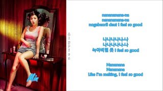 miss A - Melting (Rom-Han-Eng Lyrics) Color & Picture Coded