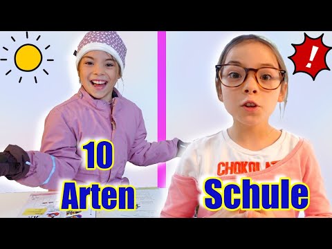 10 Arten von Schule bei Corona | Schüler und Klassen | Clarielle