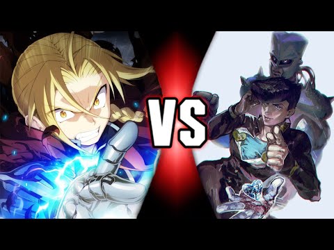 Edward 🦾VS Josuke🏍️ | SUPER VS