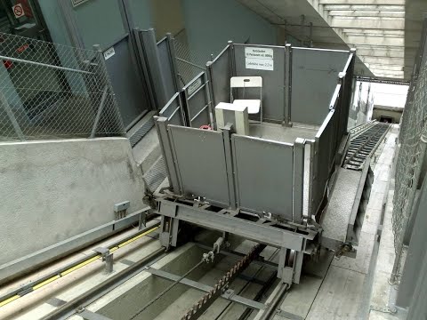 Standseilbahn Ittigen Stufenbau - die historische Anlage von 1925 - historic inclined elevator