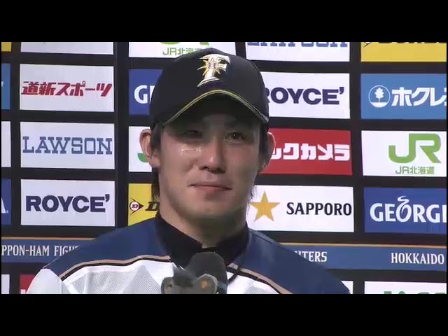 ファイターズ・吉川光夫投手・小谷野栄一選手ヒーローインタビュー 9月14日 北海道日本ハムファイターズ 対 福岡ソフトバンクホークス