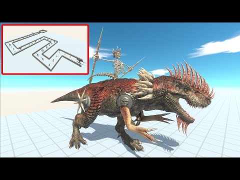 Updated New Trex on a challenging path - Animal Revolt Battle Simulator