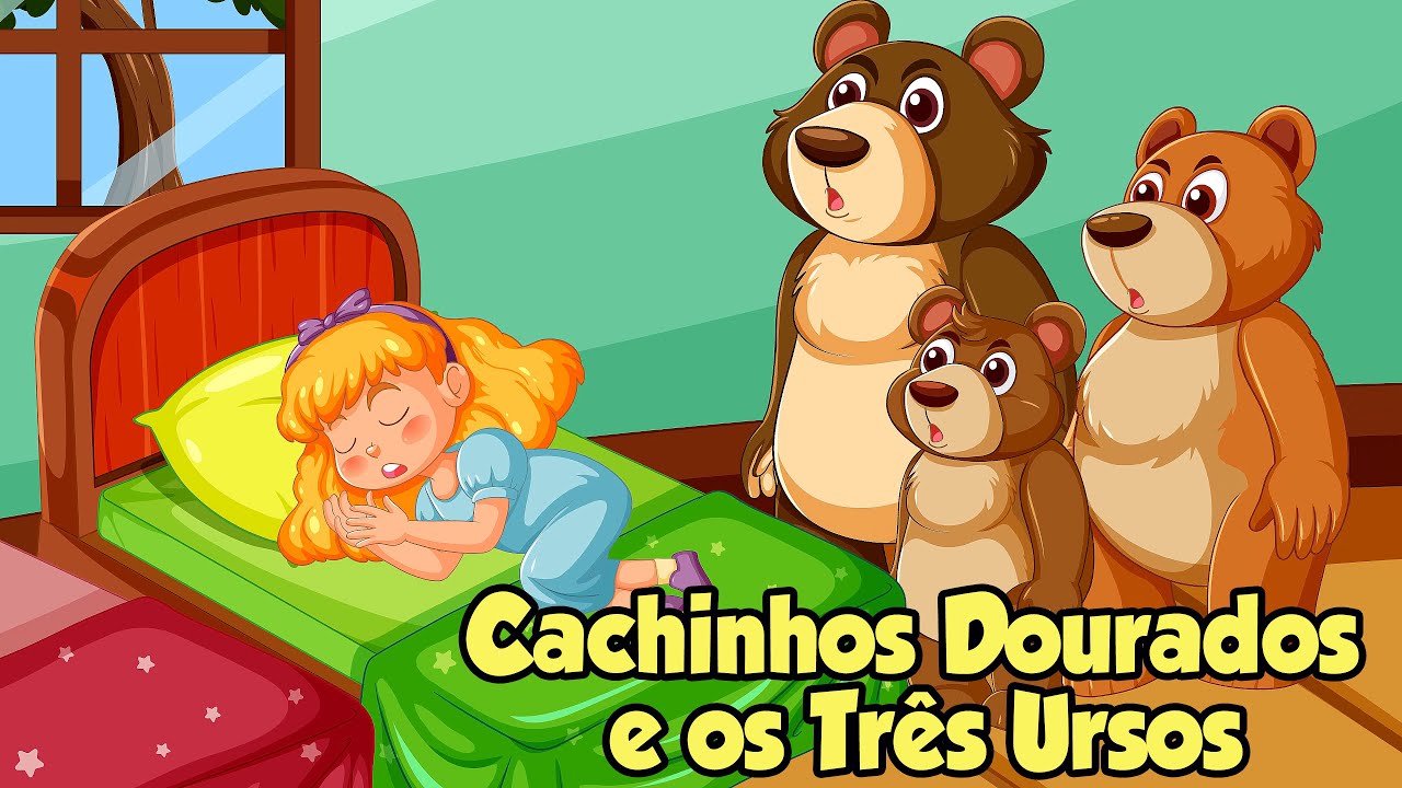 CACHINHOS DOURADOS E OS 3 URSOS - MÚSICA INFANTIL - GIOVANNA MOURA
