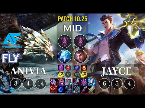 AF Fly Anivia vs Jayce Mid - KR Patch 10.25