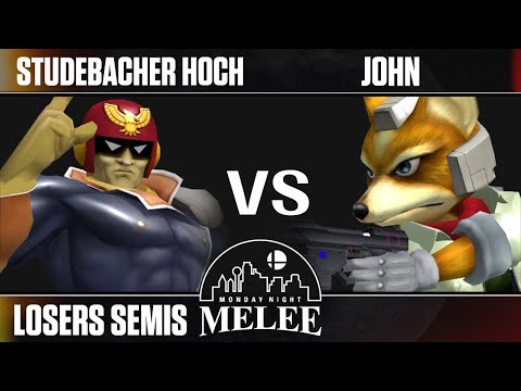 MNM 417 - Losers Semis - Studebacher Hoch (Captain Falcon) VS 4MIT | John (Fox) - SSBM