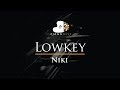 Niki - Lowkey - Piano Karaoke Instrumental Cover with Lyrics