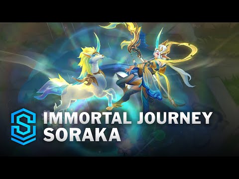 Immortal Journey Soraka Skin Spotlight - Pre-Release - PBE Preview - League of Legends