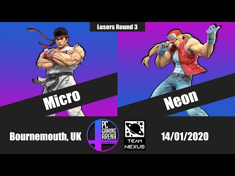 PCGA Ultimate Weekly #23 - Micro (Ryu/Ken) VS Neon (Terry) - Losers Round 3