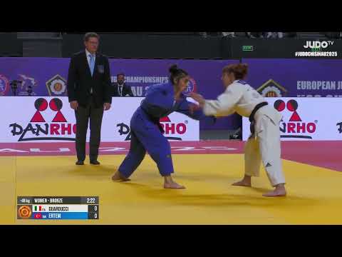 Elena GUARDUCCI VS Zilan ERTEM European Judo Championships U23 | Bronze medal contest -48 kg