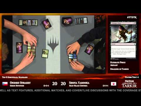Pro Tour Dragons of Tarkir Semifinals (Standard): Shota Yasooka vs. Ondrej Strasky