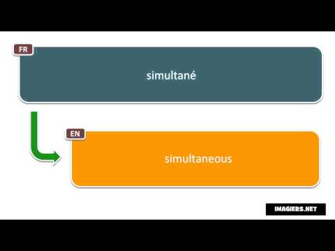 How to pronounce simultané