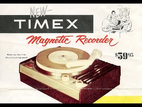 Timex Magnetic Disc Recorder Musique Concrete