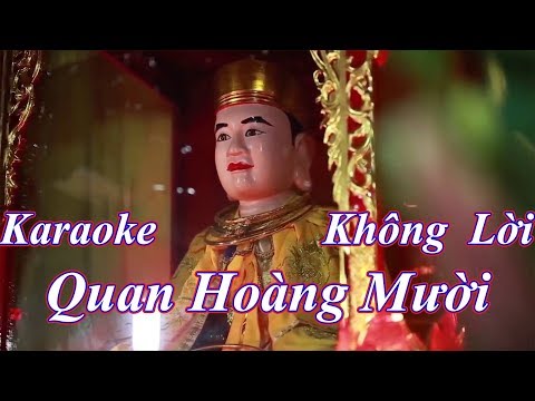 karaoke Quan Hoang Mười , beat chuẩn, Hoài Thanh