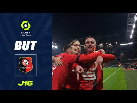 But Benjamin BOURIGEAUD (25' - SRFC) STADE RENNAIS FC - TOULOUSE FC (2-1) 22/23